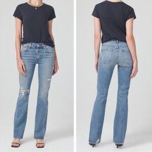 Citizens of Humanity Emannuelle Low Rise Boot Jeans in Meadow size 24 flare